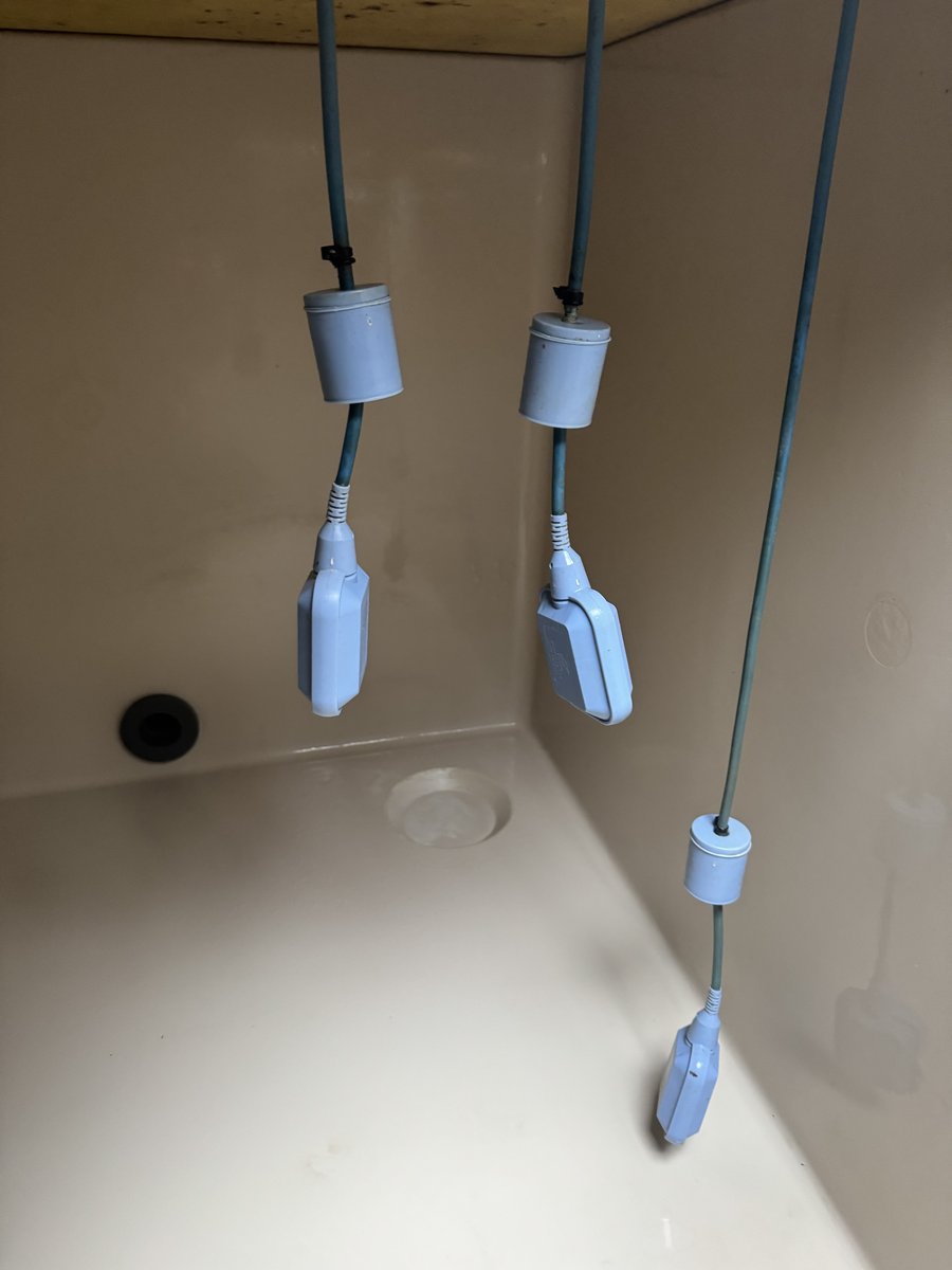 Storage tank interior after disinfection — clean and certified