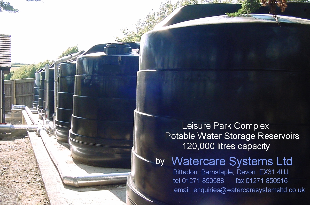 Water storage reservoirs
